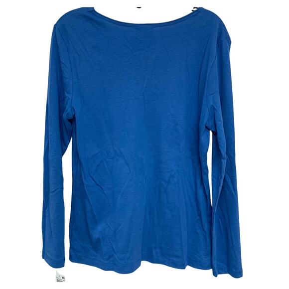 NWT New Holiday Lane Womens Medium Love & Light Hanukkah Long Sleeve Tee Shirt - Picture 3 of 5